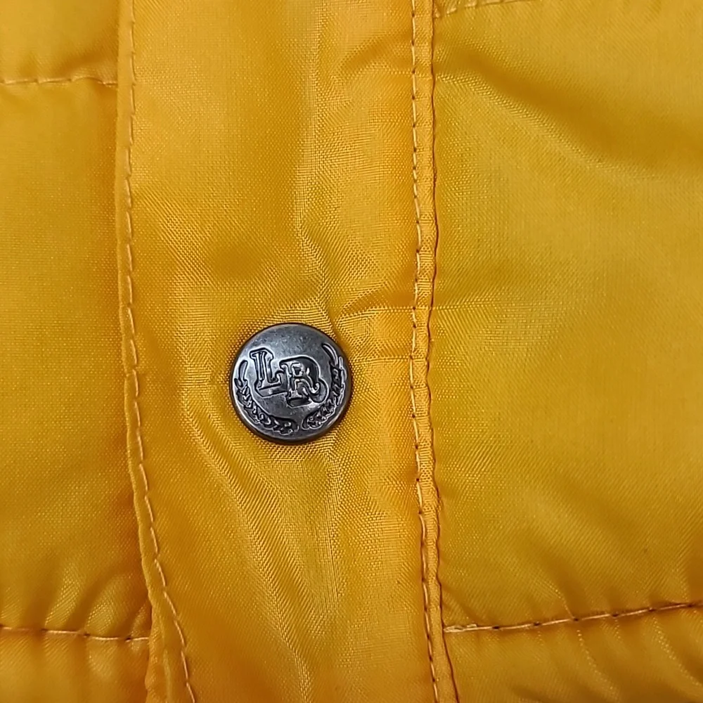 Junior Varsity Athletics Boy’s Yellow Quilted Puffer Jacket/Vest in Yellow/Blue